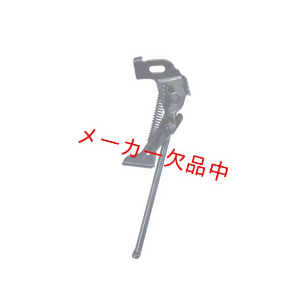 画像1: 昭和インダストリーズ　24インチ 正爪一本スタンド S-600 ブラック (1)