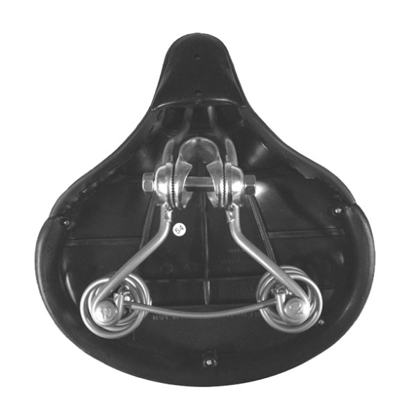 画像3: ビッグサドル 大型自転車・電動アシスト車用サドル SD-3 グレー (3)