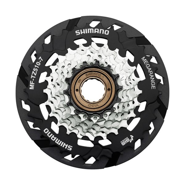 画像1: SHIMANO　シマノ　ボスフリー　MF-TZ510　7S　14-34T　メガレンジ　ガード有　MFTZ5107434CP (1)