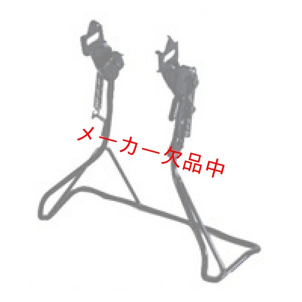 画像1: 丸八工機　26-27インチ兼用　ビッグスタンド　ブラック (1)