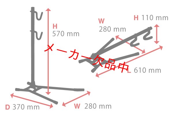 画像5: ミノウラ　DS-520　リアフックスタンド (5)