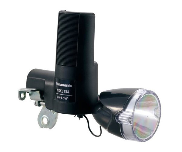 画像1: パナソニック　LED発電ランプ　NSKL134　ブラック (1)