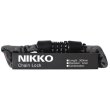 画像1: NIKKO　ニッコー　可変ダイヤル式チェーンロック　N658C300　φ4×300mm (1)