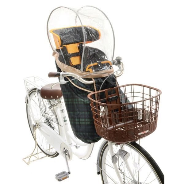 画像5: OGK　フロントチャイルドシート用ソフト風防レインカバー　ハレーロ・ミニ　RCF-003 (5)