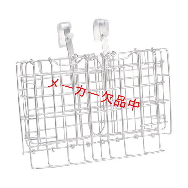 画像2: 折り畳みワイヤーカゴ　シルバー　SOT-20 (2)