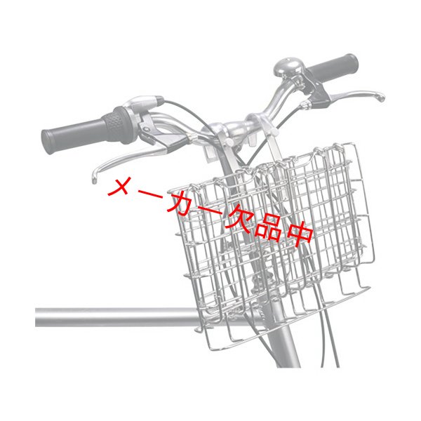 画像3: 折り畳みワイヤーカゴ　シルバー　SOT-20 (3)