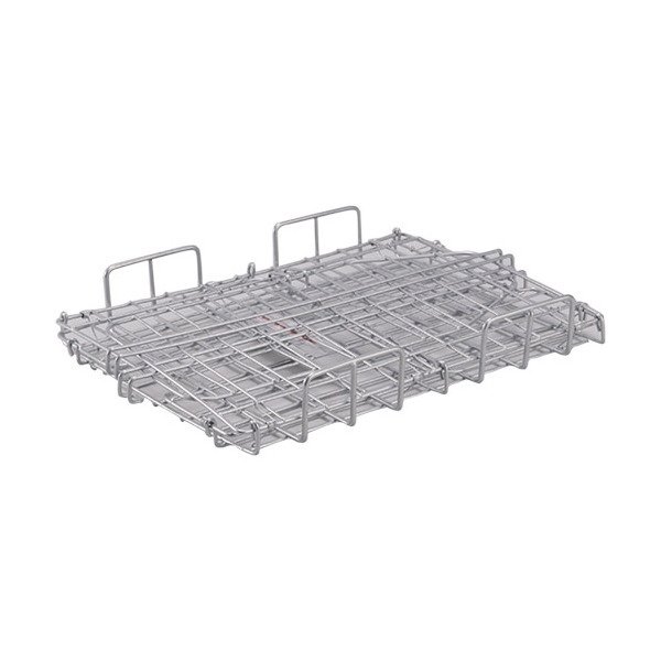 画像2: 折畳み式 後ろカゴ ステンレス SOT-R700 (2)