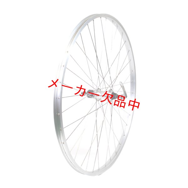 画像1: 後輪　26×1.75　外装7段用　カセット用　クイック式　アルミリム組　軸長152mm (1)