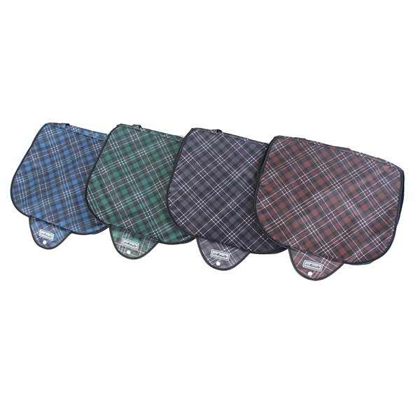 画像4: MARUTO マルト 2段式厚手チェックバスケットカバー フロント用 D-2FCH2400 (4)