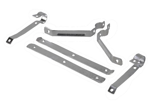 画像3: センタン工業 新聞配達用カゴ(B)ブラック カゴ脚・取付金具付き SHINBUN-B (3)