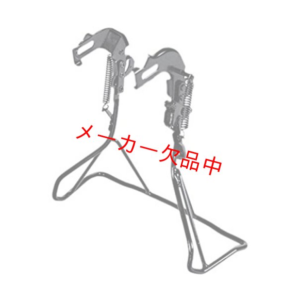 画像1: 丸八工機　26-27インチ兼用　外装ビッグスタンド　ブラック (1)