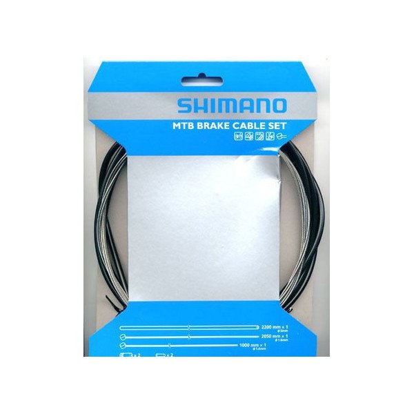 画像1: SHIMANO　シマノ　ブレーキケーブルセット ステンレス MTB用　Y80098021 (1)