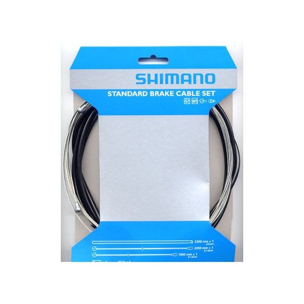 画像1: SHIMANO　シマノ　ブレーキケーブルセット スティール　両エンドタイプ　Y80098022 (1)