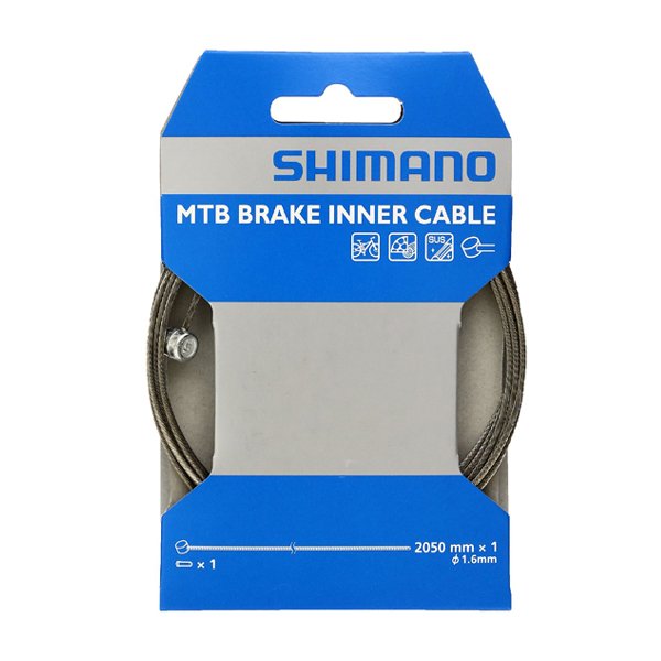 画像1: SHIMANO　シマノ　SUS　MTB用 ブレーキインナーケーブル　1.6x2050mm　Y80098210 (1)